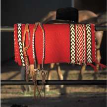 Handmade Beaded Tack and Saddle Blanket Set