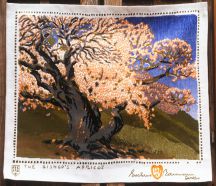 &quot;The Bishop's Apricots&quot; Gustave Baumann Tapestry by Tina B. Woolley