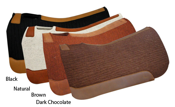 Horse Contour Saddle Pad by 5-Star Equine Products: click to enlarge