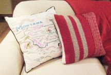 Hand-Woven Sofa Pillows by Tina B. Woolley